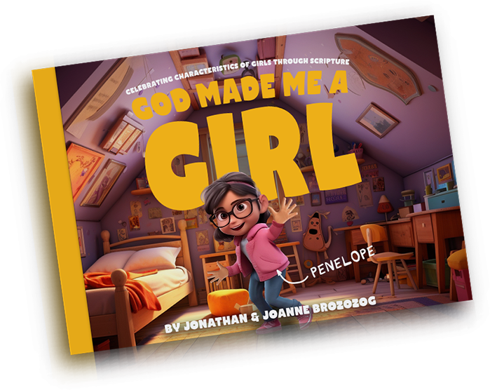 God Made Me A Girl - Kids Book