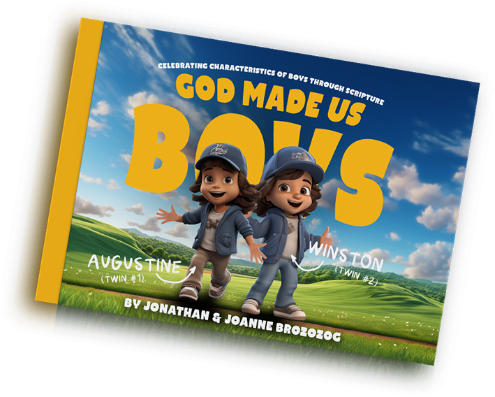 God Made Us Boys - Kids Book