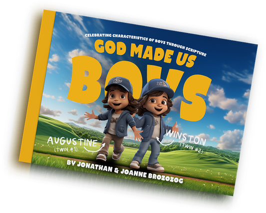 God Made Us Boys - Kids Book